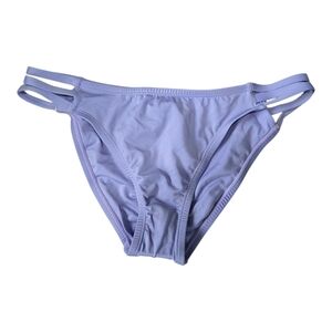 Lucky Brand Violet Bikini Bottom, Medium
